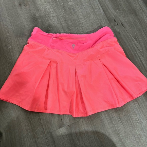 lululemon athletica Other - Ivivva by Lululemon girls pink mini athletic skirt skort size 12